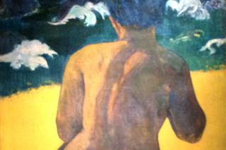 24 Woman Of The Sea Femme A La Mer Paul Gauguin 1892 National Museum of Fine Arts MNBA  Buenos Aires.jpg